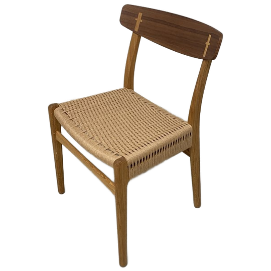 Carl Hansen & Sonch23 Stoel Walnut Oil/natural Paper Cord/oak Cover Cap 1