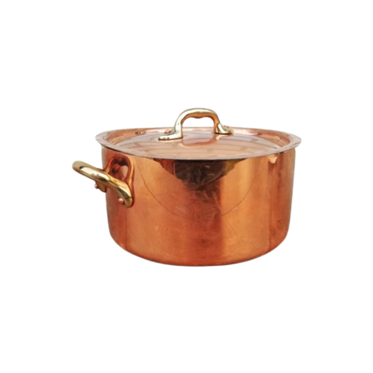Professionele Koperen Kookpot Demuynck 18cm 1