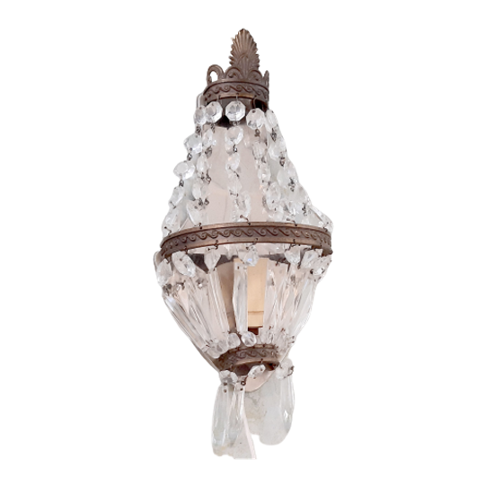Qb10 – Wandlampje Kristal – Jaren 60 1