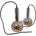 Set Van 2 Bar Lampen Vintage Hanglamp 2 Lampen thumbnail 1