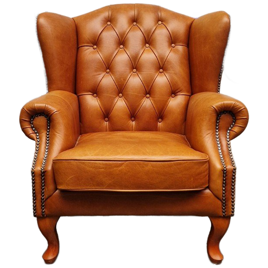 Chesterfield Lord Fauteuil – Golden Oak, Leer 1