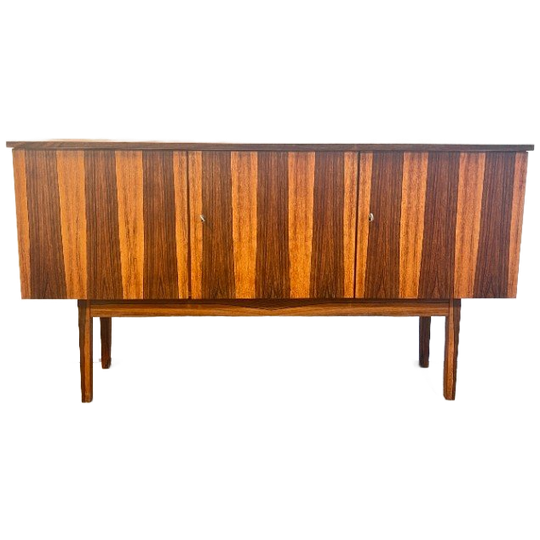 Vintage Palissander Dressoir Met Openslaande Deurtjes. Duitsland 1970'S 1