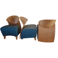 3 X Noors Design Rav Fora Form Fauteuils