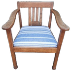 Gave Art Deco Fauteuil Jr 20 30 Bureaustoel Vintage Stoel thumbnail 1