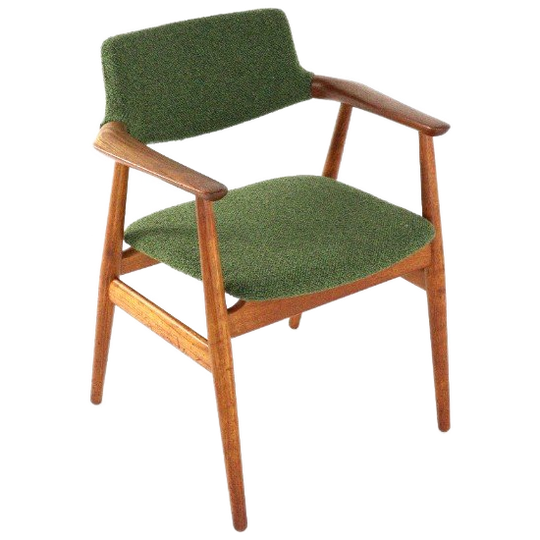 Svend Aage Eriksen Voor Glostrup Vintage Stoel New Uphosltery 1