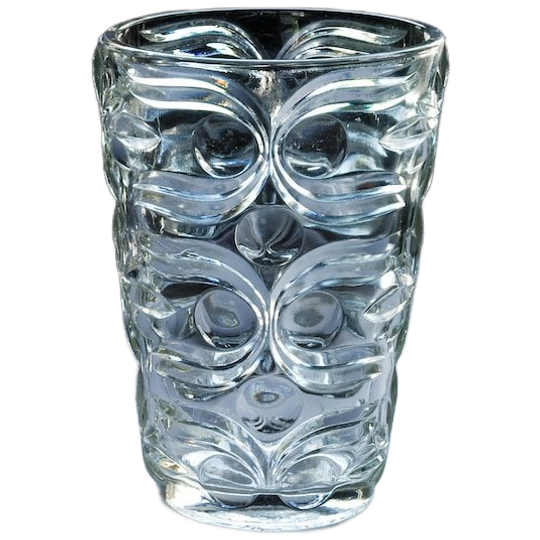 Mid. Century Persglas Vaas, Made In Italy By Fidenza Vetraria 1