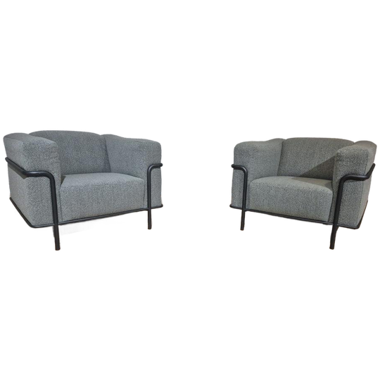 30% Korting-nieuw-2x Montel Exclusives Bowie Fauteuil-groen 1