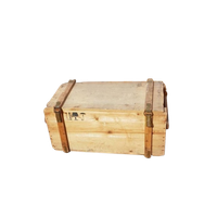Authentiek, Vintage, Retro Kist / Legerkist
