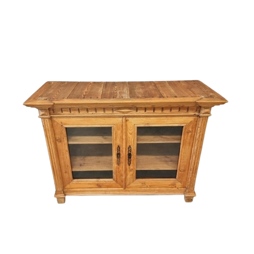 Antieke Vitrinekast Dressoir Landelijk Grenen 133X101 Cm