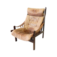 Vintage Torbjørn Afdal Fauteuil Stoel Bruksbo Jaren 60