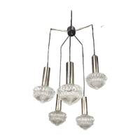 Waterval Lamp Chroom & Glas