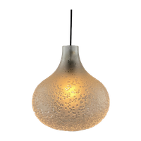 Droplet Shaped Large Pendant Light 'patmos' By Horst Tüselmann For Peill & Putzler