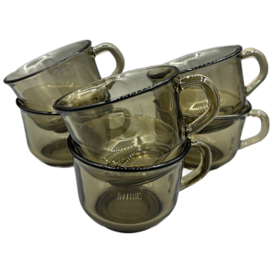 Set Arcoroc Rookglas Kopjes 6 Stuks 1
