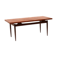Grote Vintage Deens Design Salontafel Gemaakt In De Jaren '60