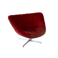 Vintage Rudolf Wolf Fauteuil Rohé Noordwolde 1960 Lip