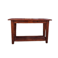 Teakhouten Sidetable, Haltafel, Wandconsole