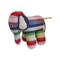Gehaakt Gestreept Olifantje, Anne Claire Petit, Knuffelbeest
