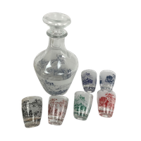 Vintage Frans Drankset Verrerie D’Arqueres