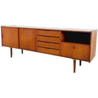 Vintage Mid-century Deens Design Lowboard Kast 1960’s