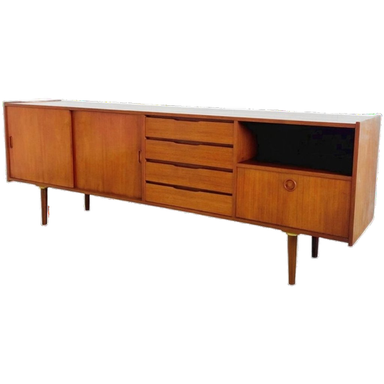 Vintage Mid-century Deens Design Lowboard Kast 1960’s 1