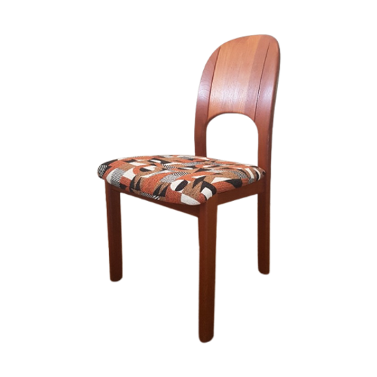 Set Van 4 Deense Eetkamerstoelen In Teak Van Holstebro 1