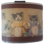 Vintage Wandlampje Fifties Wandlampje Poezen thumbnail 1