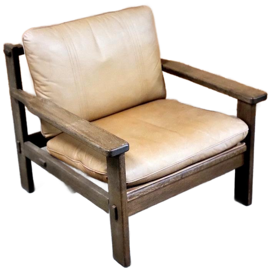 Vintage Brutalist Fauteuil Uit 1960 1