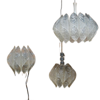 Set Drie Lampen Jaren '60 Me Marbach Leuchten