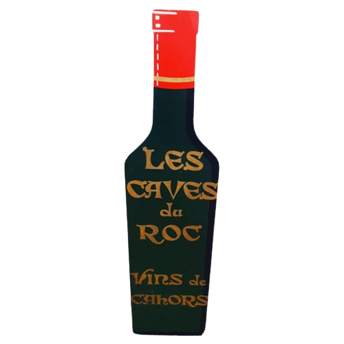 Origineel Reclamebord Van Een Wijnfles(Komt Uit Frankrijk)🍷