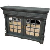 Vintage Kast Met Spiegeldeuren
