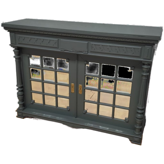 Vintage Kast Met Spiegeldeuren 1