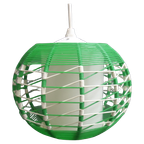 Green And White Scoubidou Pendant Lamp 1960S Ddr thumbnail 1