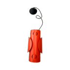 Vintage Retro Metalen Oranje Hanglamp thumbnail 1