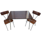 Mooi Bruin Retro Vintage Tafel thumbnail 1