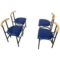 4 X Postmoderne Eetkamerstoelen, Rodney Kinsman