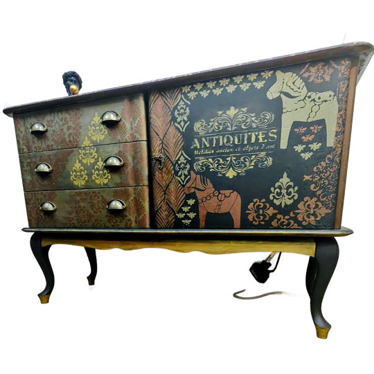 Gerestyled Ann Queen-stijl Kast 1