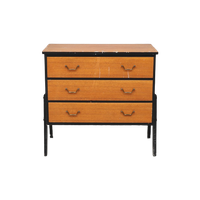 Vintage Teak Ladenkastje, (274)Zweden 1960