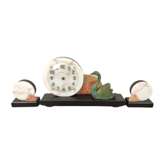 Marmeren Art Deco Klok 1
