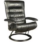 Vintage Draaifauteuil Met Voetsteun – Recliner – Jaren 80 thumbnail 1