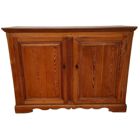 Vintage Landelijke Grenen Dressoir Commode Wandkast 1