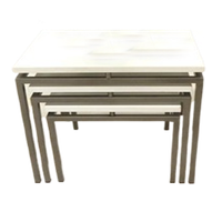 Retro Vintage Bijzettafel Jaren 60 / 70 Plantentafel Mimiset