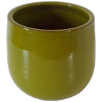 Appelgroen Keramieke Bloempot thumbnail 1