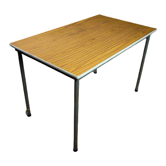 Vintage Formica Tafel – Jaren 60 – Bruin 1