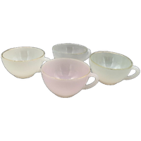 Set Arcopal Harlequin Kopjes Pastel 4 Stuks