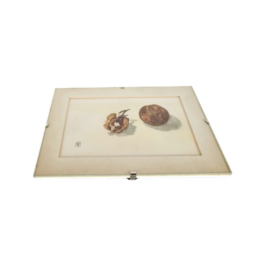 Aquarelles Madeleine Den Fex - Holland - Amsterdam - Monogram - 3e Kwart 20eeuw 1