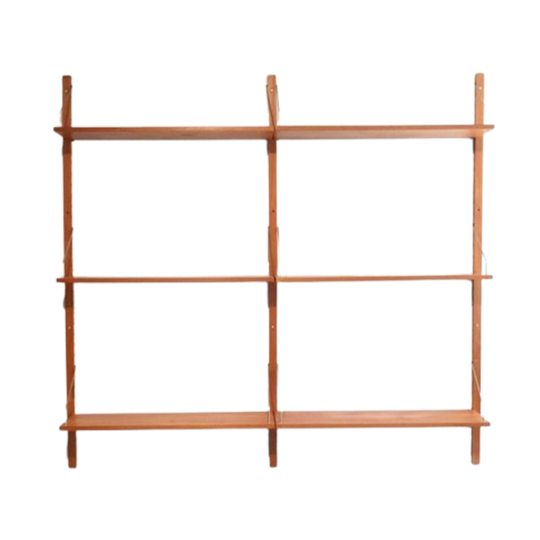 Vintage Wandsysteem Teak Denemarken 1
