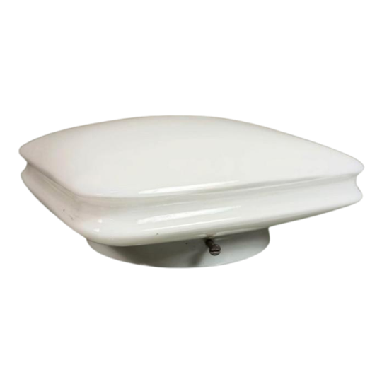 Vintage Melkglas Plafondlamp 1