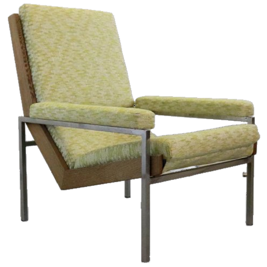 Vintage Rob Parry Fauteuil Stoel Gestoffeerd 'valkeveen' 1