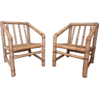 Bamboe Armstoelen thumbnail 1