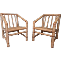 Bamboe Armstoelen
